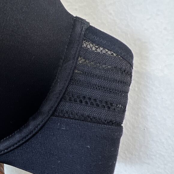 Maidenform Womans 34 C Underwire Molded Bra 34C t shirt lined black convertible - Picture 6 of 16